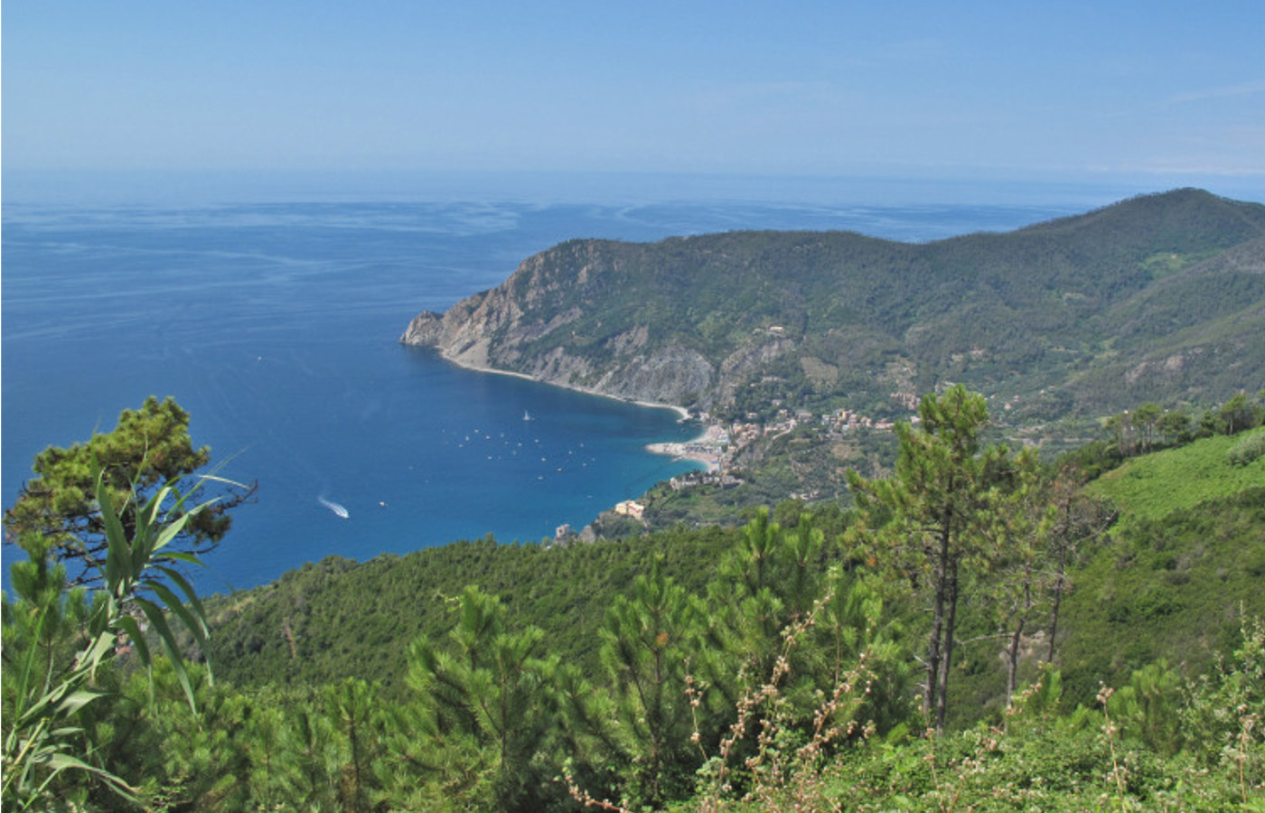 Panoramica delle Cinque Terre e Portovenere
